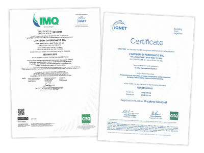 artibeni-cert-ISO